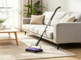 6.7" Manual Carpet Sweeper, Floor Sweeper with 300 ml Dustbin for Pet Hair & Home Office 66789414