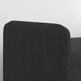 Teddy velvet storage stool, ,with storage space, suitable for apartments, living rooms and W487P205943