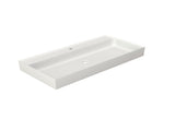 Stone Resin Solid Surface Bathroom Vanity Basin Sink T3785P355780