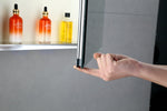 ZUN 15x26 inch Medicine Cabinet with Mirror Aluminum Bathroom Adjustable shelf Wall Mounted or Successed W135553715
