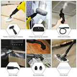 17-in-1 Handheld Steam Cleaner - 1400W High Power, 257&degF High-Temp Steam - Gray 84662099