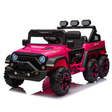 ZUN 24V Ride On Large PickUp Truck car for Kids,ride On 4WD Toys with Remote Control,Parents Can Assist W1396134563