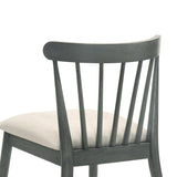 2 Pieces Set Dining Side Chair Rustic Modern Farmhouse Design Retro Design Easy to Assembly W2537P214547