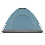 3-4 Person Camping Dome Tent Blue 24395777