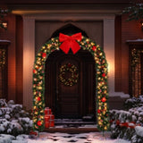 Christmas Artificial Tree Archway Decoration, Realistic PVC Holiday Tree Arch Frame for Outdoor 77879169