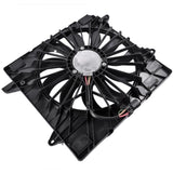 ZUN Radiator Cooling Fan Assembly for Chevrolet Blazer Cadillac XT5 Base 23412299 55719361