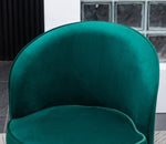 ZUN Wania Contemporary Velvet Swivel Chair, Green T2574P164513