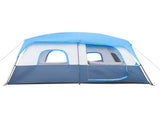 430*430*210cm Polyester Cloth Fiberglass Poles Can Accommodate 14 People Camping Tent Dark Blue And 95220011