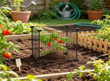 Animal Proof Plant Protector, 5 Pack 15.35" x 15.35" Chicken Wire Plant Cages for Outdoor Plants, 55983921