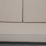 Outdoor Loveseat Cushion Set 48 x 24 Inch, Waterproof & 3-Year Fade Resistant Patio Furniture W419P290499