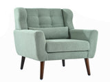 Modern Accent Chair,Teddy Fabric Living Room Chairs Comfy Reading Chair,Mid Century Accent Chair, W1028P236473