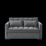 Sleeper Sofa, Convertible Sofa, Recliner, Bed, 3-in-1, 3-Position Adjustable Backrest, 2-Seater 02898067