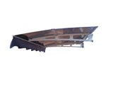 DA5934C Series Door Window Awning Made of 0.137 Inch Thick Crystal Solid Polycarbonate Sheet and W2205P180069