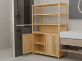 64-inch tall double-door high-capacity multi-scene use storage rack W2207P308734