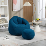 Bedding Bean Bag Sofa Chair High Pressure Foam Bean Bag Chair Adult Material with Padded Foam W1996130769