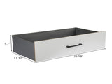 White particleboard with non-woven fabric and melamine laminate, 70*40*93.3cm, single row, layers, 37450552