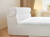 All in One King Mattress & Bed Frame, 15 Inch King Size Mattresses in a Box with Cool Fabric, W1359P364811