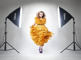 Softbox Lighting Kit, Photo Equipment Studio Softbox 20" x 27", with E27 Socket and 2x5500K Instant 02553990