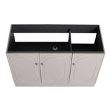48" Freestanding Bathroom Vanity & 3 Soft-Close Cabinet Doors -Excluding Sink W999P241062