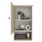 ZUN Alaska Medicine Cabinet, With Three Storage Shelves, Single Door Cabinet B128P148852