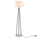 ZUN Metal Tripod Floor Lamp 60"H B03599404