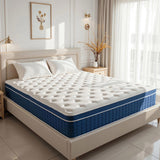 Twin Size Mattress in a Box 12 Inch Memory Foam Hybrid Mattress with Pocketed Springs Medium Firm 08613616