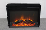 ZUN 23 inch electric fireplace insert, cost-effective heater with log set & realistic flame, overheating 67148146