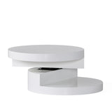 ZUN MODERNESQUE ROTATING COFFEE TABLE 3 55055.00