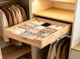 17"W x 21"D Pull Out Cabinet Organizer, Soft Close Sliding Wood Shelf, Heavy-Duty Slide Out Drawer 72546587