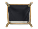 Barstools With rivet decoration set of 2 , wood Frame,fabric Sponge cushion and Upholstered N780P366607N