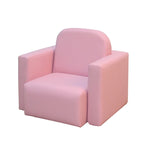 ZUN 2-in-1 Multifunctional Kids Sofa-Pink （Prohibited by WalMart） 39949399