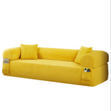 Spring Sofa with High-Quality Fabric, Pillows & Storage - Pocketed Springs, High-Density Foam, for B347P365246