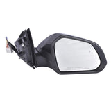 Front Right Exterior View Mirror Black with Signal for Hyundai Sonata 2018-2019 87620-C2580 99781528