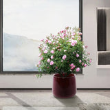 4 Pieces Ceramic Planter Pot, Modern Indoor Outdoor Flowerpot for Patio, Garden, or Windowsills W3273P321581