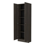 ZUN Virginia Double Door Storage Cabinet, Five Shelves B128P148834