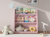 3 Tier Kids Book Shelf,Kids Book Rack, Helps Keep Bedrooms, Playrooms, and Classrooms Organized,Pink 24800855