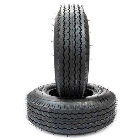 ZUN New*2 4 PR Bias Trailer Tires 4.80-8 New Lawn, and Turf,Tub w/warranty 89377739