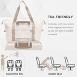 Luggage Sets 4 Piece, ABS Durable Suitcase with Travel Bag, Carry On Luggage Suitcase Set with 360&deg N726P218511R
