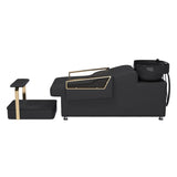 Shampoo Bowl and Set for Salon, Hair Washing Station for Hair Stylist, ABS Shampoo Bowl Sink W2700P318168