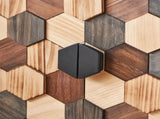 Distressed Storage Cabinet with Honeycomb Pattern, Modern Accent Cabinet with Doors for Entryway W3040P382292
