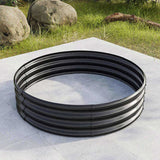 47.24*11.4" Tall Round Raised Garedn Bed,Metal Raised Beds for Vegetables, Outdoor Garden Raised 55087693