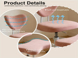 Meditation chair, an ergonomic cross-legged seating chair with lumbar support and a W3248P456664