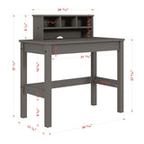 Logan Gray Finish Writing Desk B2726P256270