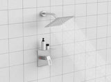 Shower Faucet With Storage Rack 8-inch Rain Shower Head Shower decoration kit with single spray 86998911