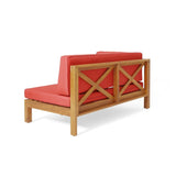 BRAVA X-BACK LEFT CORNER BENCH, RED 57967.00RED