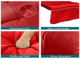 Outdoor High-Back Chair Cushions, One-Piece Hinged and Back Design, Fade-Resistant & Waterproof 66156471