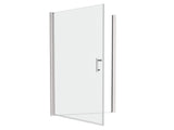 1 3/8" adjustment,universal pivot shower door, open outside, with 1/4" tempered glass finish 3672 W2122131056