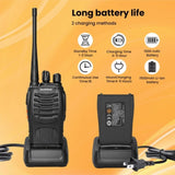 Outdoorfun Baofeng 888S Walkie Talkies 16 Channel Two-Way Radio, Rechargerable Handheld Ham Radio 20561560