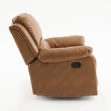 Charlotte Saddle Leather Gel Glider Recliner B050P322573