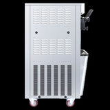 Commercial vertical ice cream machine,25-30L/H production capacity, with 2x6L hopper, 2000W power, W1676P146593